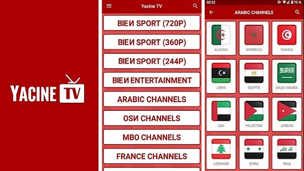 yacine tv apk football